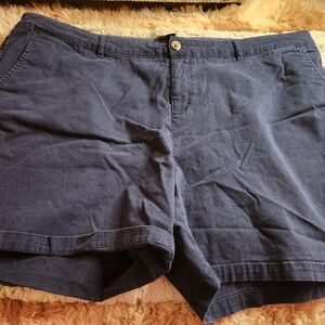Navy Blue Women's Shorts